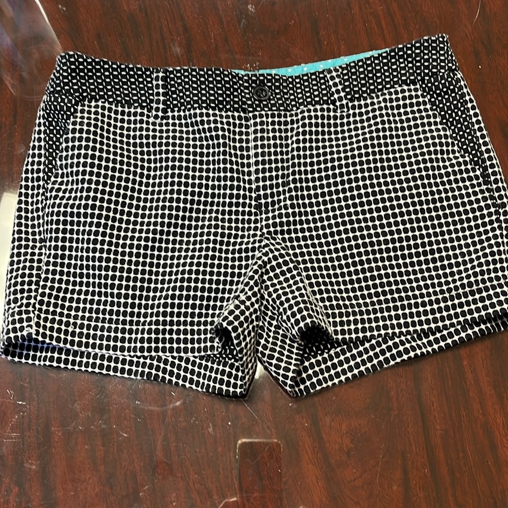 Black and White Merona Shorts Size 2